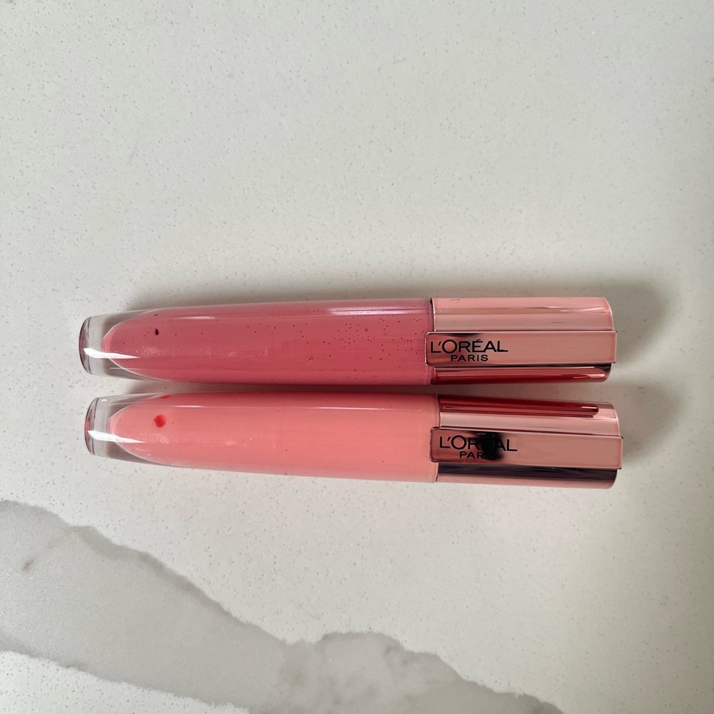 X2 L'Oreal Paris Glow Paradise Lip Balm-in-Gloss NEW